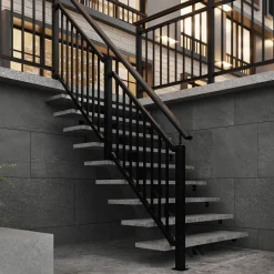 DOLLE Geländerset Acadia 150 cm schwarz