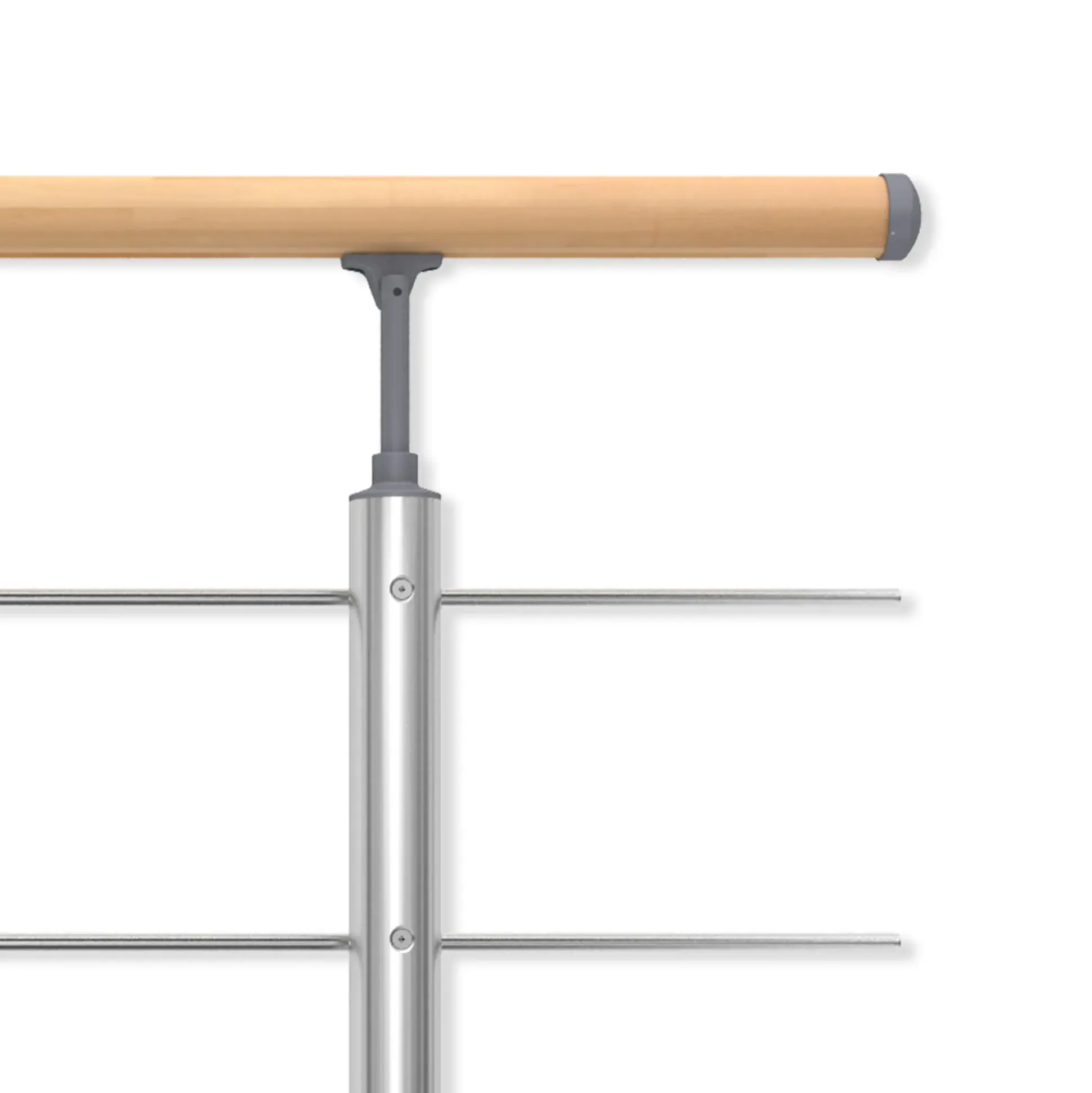 DOLLE Geländerset PS 031 Aluminium mit Buchehandlauf 150 cm