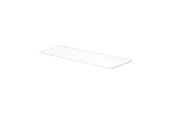 Dolle Glasboden Square 80 x 20 cm, 8 mm, weiß
