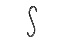 Dolle Haken für Pipe-Regalsystem 8,6 x 5,2 cm schwarz matt 5 Stück