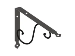 Dolle Konsole Ornament 280 x 200 mm, Stahl geschmiedet