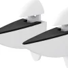Dolle Metallclip-Set Ara verstellbar 0,6-2,5 cm weiß 2 stück