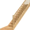 Dolle Raumspartreppen Paris 1/4-gew. Buche versiegelt inkl. Geländer