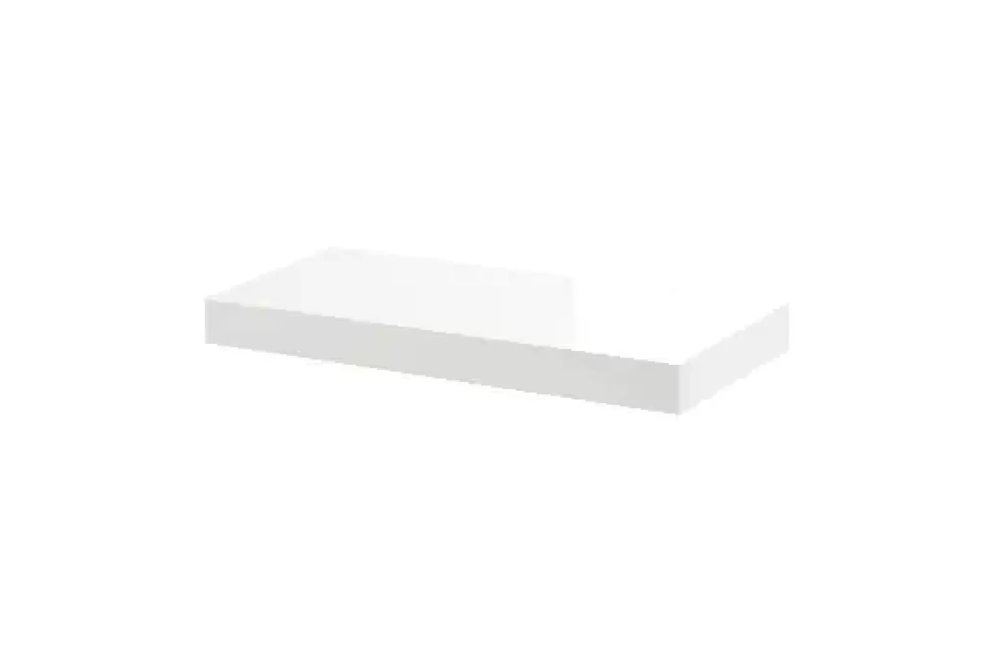 Dolle Regalboden Big Boy 44,5 x 25 cm, 50 mm, hochglanz, weiß