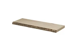 Dolle Regalboden Esche Lite Nature 60 x 20 x 2,5 cm massiv rinde