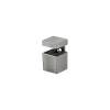 Dolle Regalclip-Set Stick-it verstellbar 0,5-2 cm Edelstahl 2 Stück