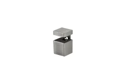 Dolle Regalclip-Set Stick-it verstellbar 0,5-2 cm Edelstahl 2 Stück