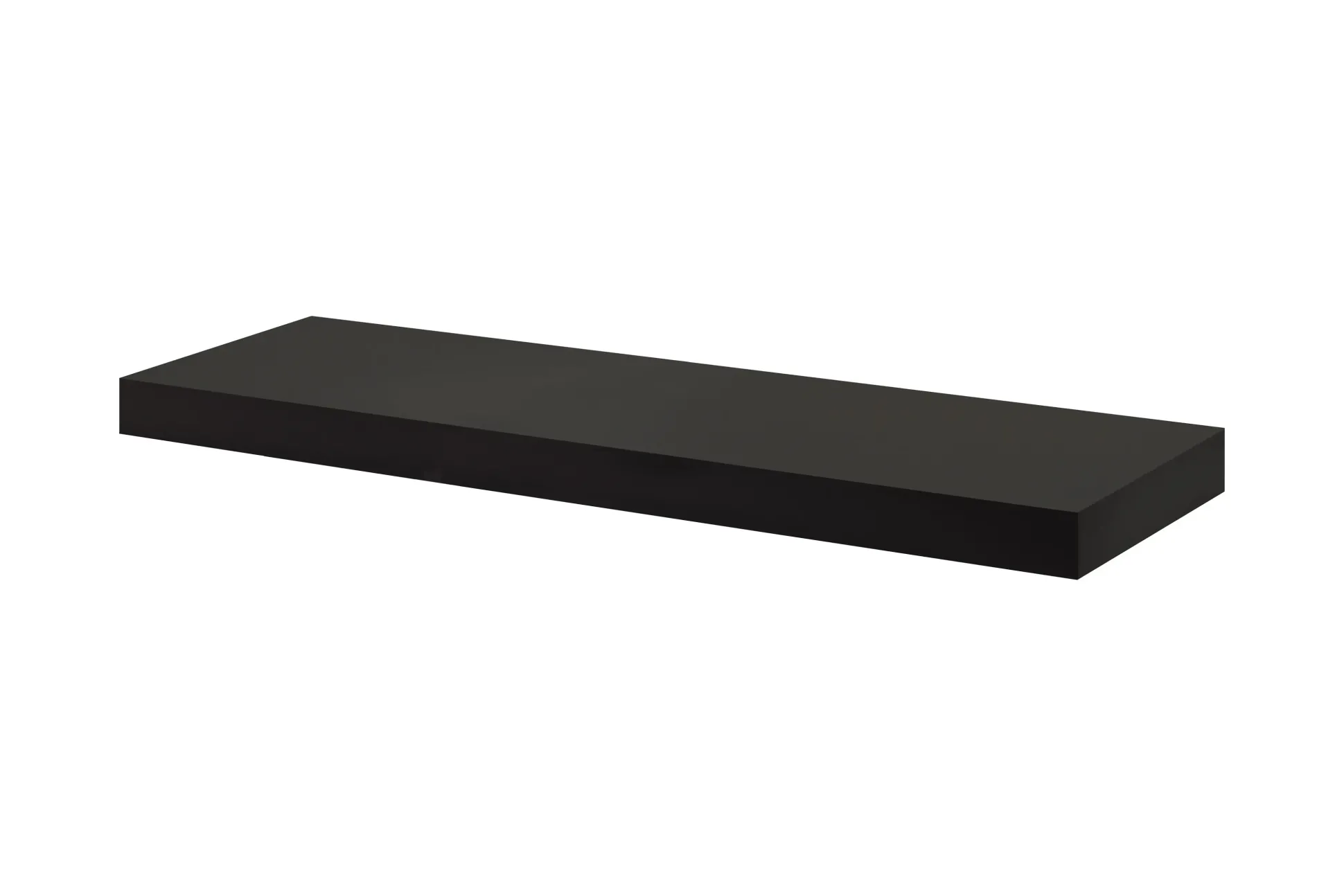 Dolle Wandregal 90 x 25 cm 50 mm schwarz