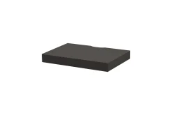 Dolle Wandregal Bigboard Media 44,5 x 30 cm 50 mm schwarz