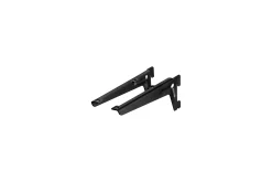 Dolle Winkelträger 1-Reihig 18 cm schwarz Metall