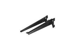 Dolle Winkelträger 1-Reihig 28 cm schwarz Metall