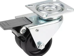 Doppel-Lenkrolle für Apparate 50 x 19 mm Tragkr. 80 kg