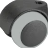 Doppelrolle Ø 40 mm für empfindliche Böden mit Stift Tragkr. 30 kg