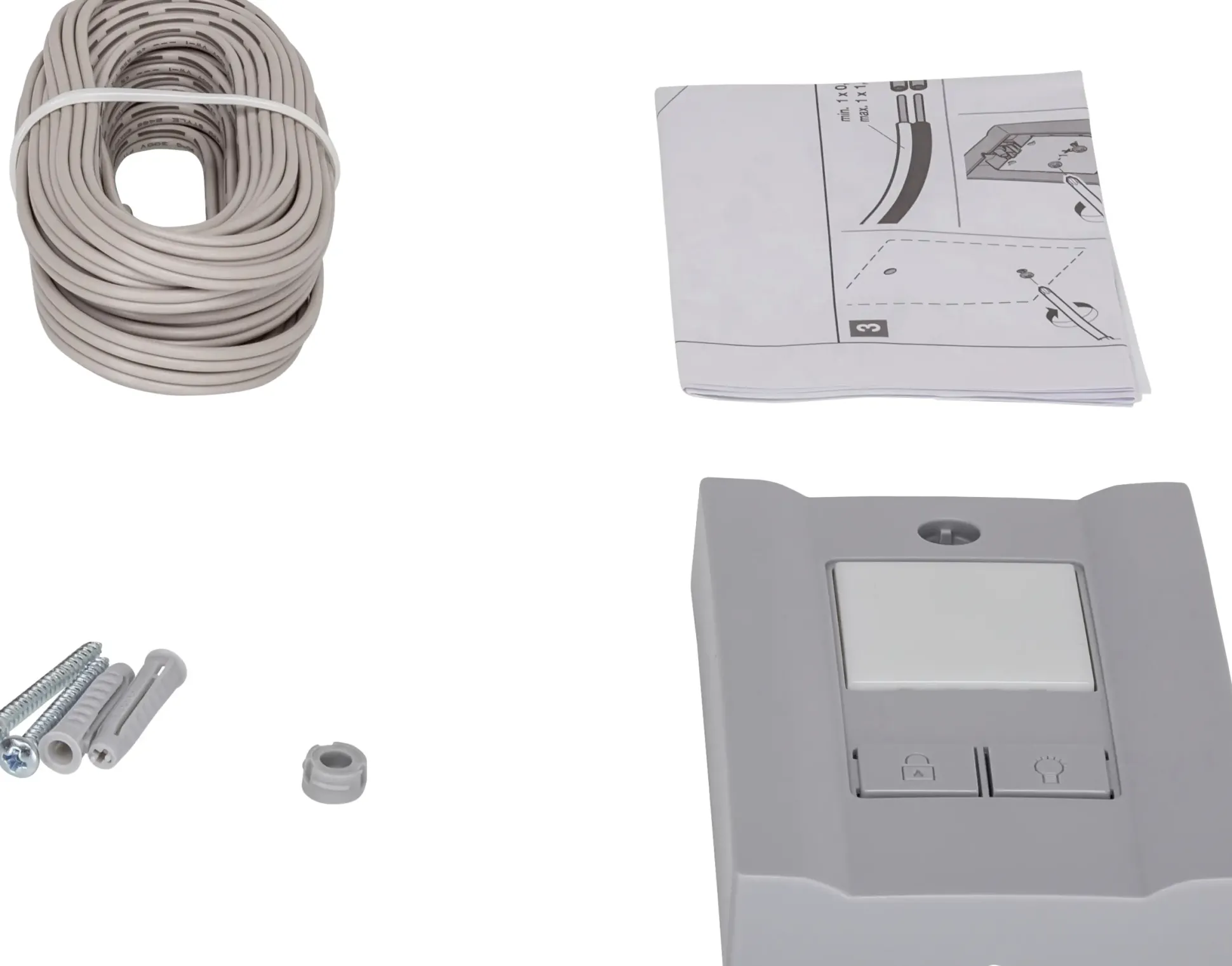 EcoStar Garagentorantrieb Liftronic 800-2 mit 2 Handsender, Innentaster, Funk-Codetaster