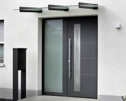 EcoStar Haustür ISOPRO Secur IPS 780S RC2 anthrazit metallic 110 x 210 cm