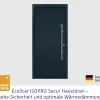 EcoStar Haustür ISOPRO Secur IPS 015 RC2 anthrazitgrau 110 x 210 cm