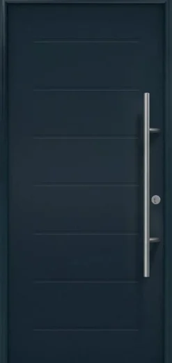 EcoStar Haustür ISOPRO Secur IPS 015 RC2 anthrazitgrau 110 x 210 cm