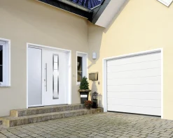 EcoStarMatic Garagen-Sektionaltor 250 x 212,5 cm verkehrsweiß Inkl. Torantrieb Liftronic 700
