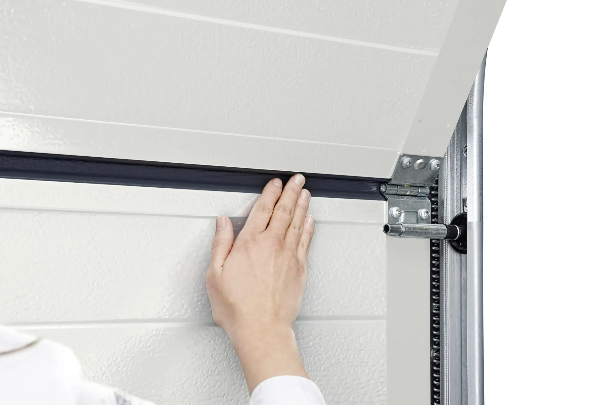 EcoStarMatic Garagen-Sektionaltor 237,5 x 200 cm anthrazitgrau Inkl. Torantrieb Liftronic 700