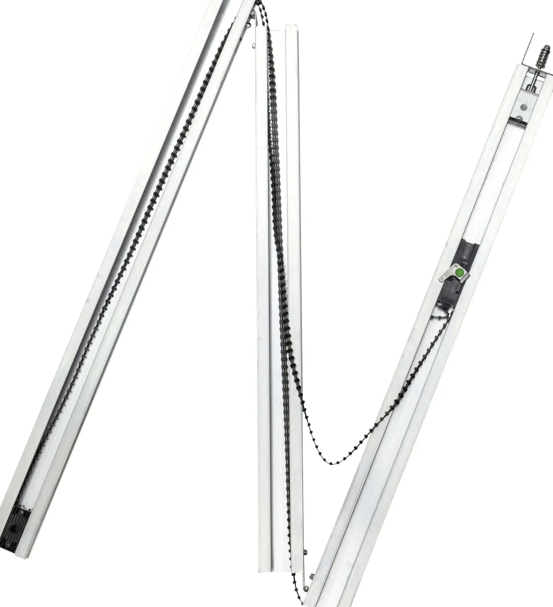 EcoStarMatic Garagen-Sektionaltor 250 x 200 cm anthrazitgrau Inkl. Torantrieb Liftronic 700