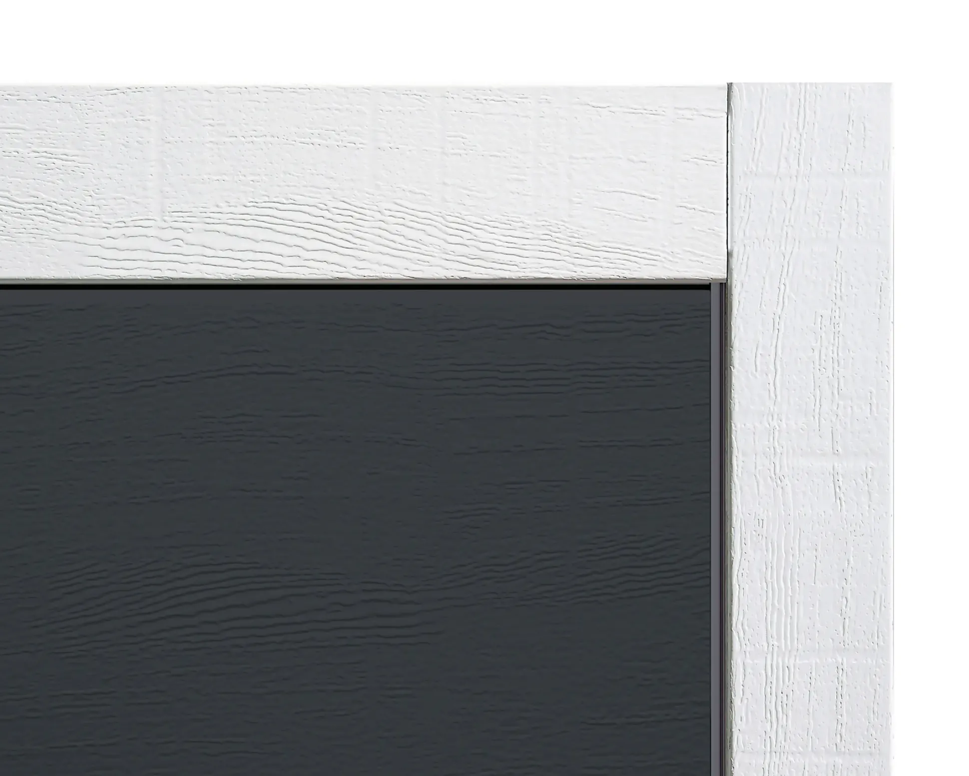 EcoStarMatic Garagen-Sektionaltor 237,5 x 212,5 cm anthrazitgrau Inkl. Torantrieb Liftronic 700