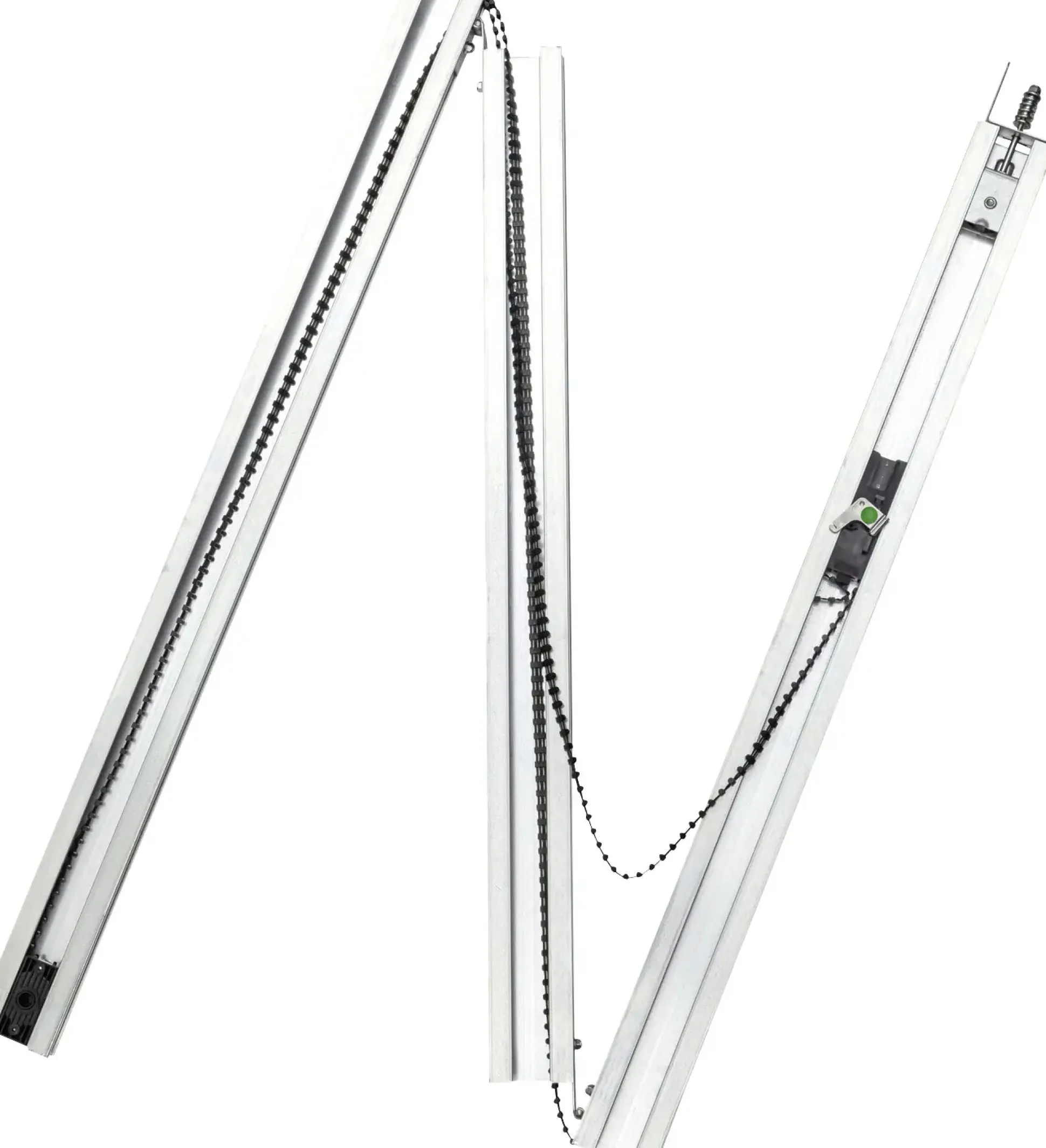 EcoStarMatic Garagen-Sektionaltor 237,5 x 212,5 cm anthrazitgrau Inkl. Torantrieb Liftronic 700