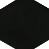 Feinsteinzeug Hexagon Solid Black 21,5 x 25 cm schwarz