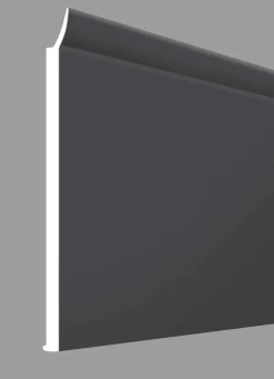 Flachprofil mit Dichtlippe 220 x 5 x 0,3 cm titan