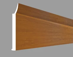 Flachprofil mit Dichtlippe 220 x 3 x 0,3 cm golden oak
