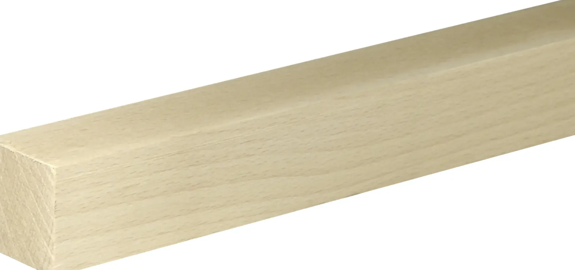 FN Neuhofer Flachleiste 95 cm 40 x 40 mm Buche