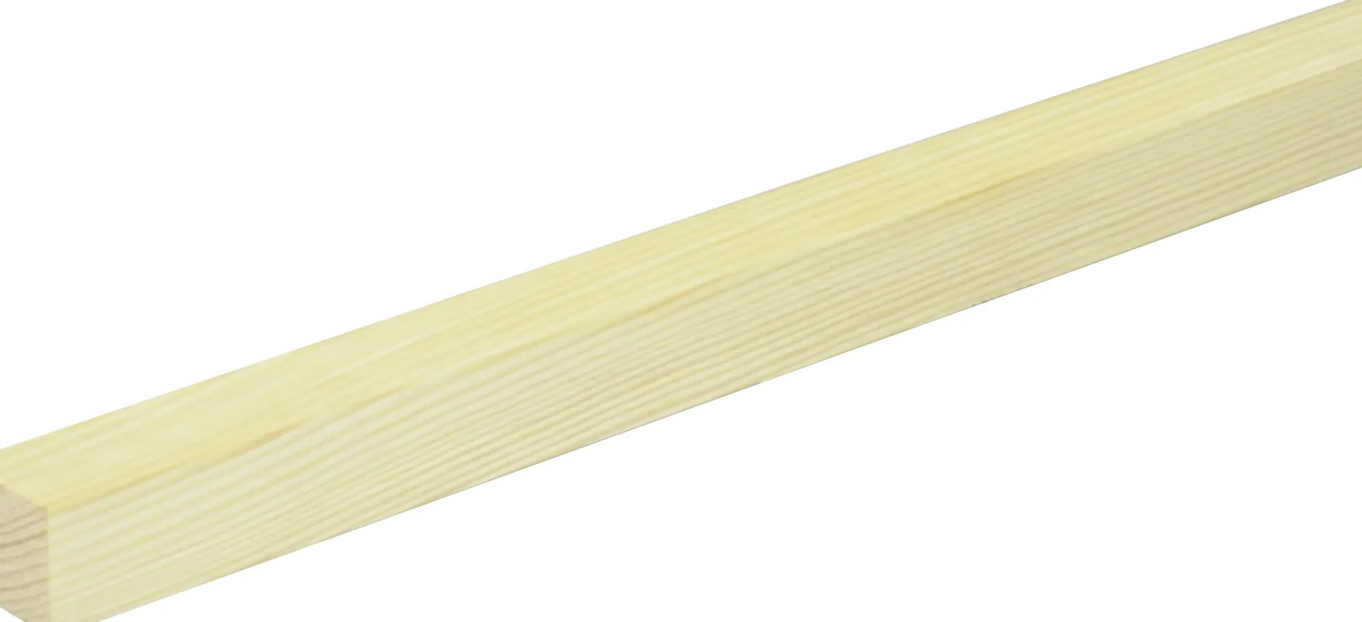 FN Neuhofer Flachleiste 240 cm 20 x 20 mm Fichte/Kiefer