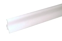 FN Neuhofer Fußleiste 250 cm 48 x 21 mm weiß