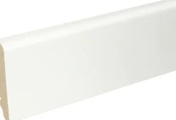 FN Neuhofer Fußleiste 240 cm 58 x 19 mm weiß