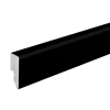 FN Neuhofer Fußleiste 240 cm 38,5 x 15 mm schwarz foliert