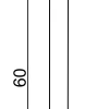 FN Neuhofer Kernsockelleiste 250 cm 60 x 14 mm Eiche