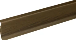 FN Neuhofer Klemmsockelleiste 250 cm 50 x 22,5 mm Nussbaum