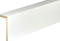 FN Neuhofer Rohrsockelleiste 240 cm 91 x 41 mm weiß