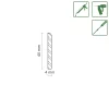FN Neuhofer Tischkantleiste 2400 x 4 x 40 mm