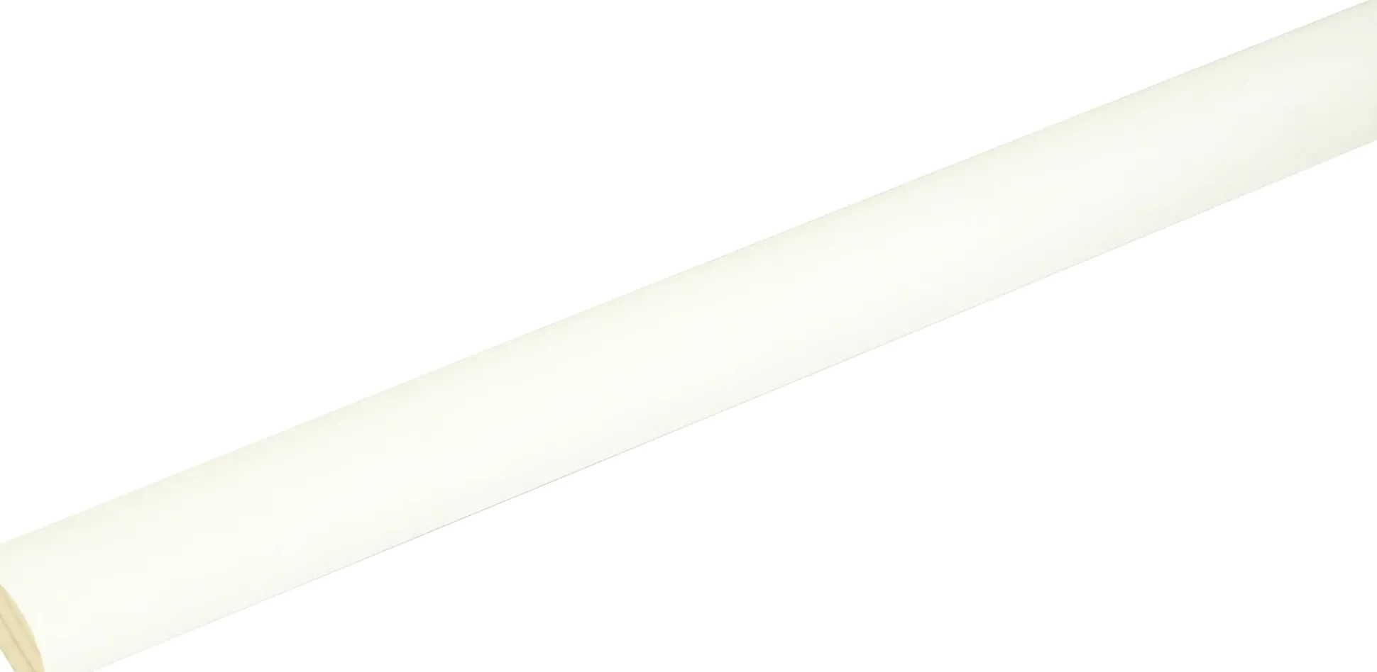 FN Neuhofer Viertelrundstab L0184 RAL9010 240 cm 14 x 14 mm
