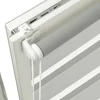 Gardinia EasyFix Doppelrollo grau 45 x 150 cm