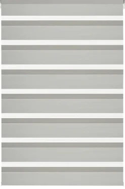 Gardinia EasyFix Doppelrollo grau 45 x 150 cm