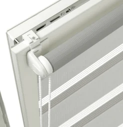 Gardinia EasyFix Doppelrollo grau 120 x 150 cm