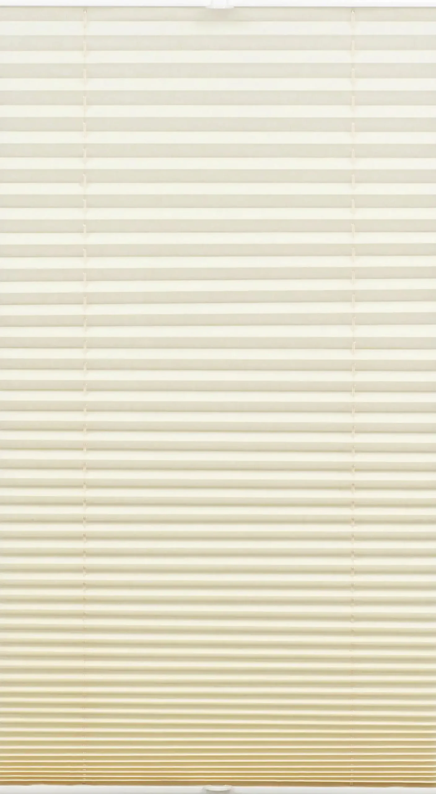 Gardinia EasyFix Plissee elfenbein 75 x 130 cm mit 2 Bedienschienen