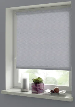 Gardinia EasyFix Rollo hellgrau 100 x 160 cm Shaun