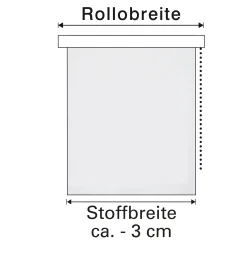 Gardinia EasyFix Rollo mintgrün 90 x 210 cm