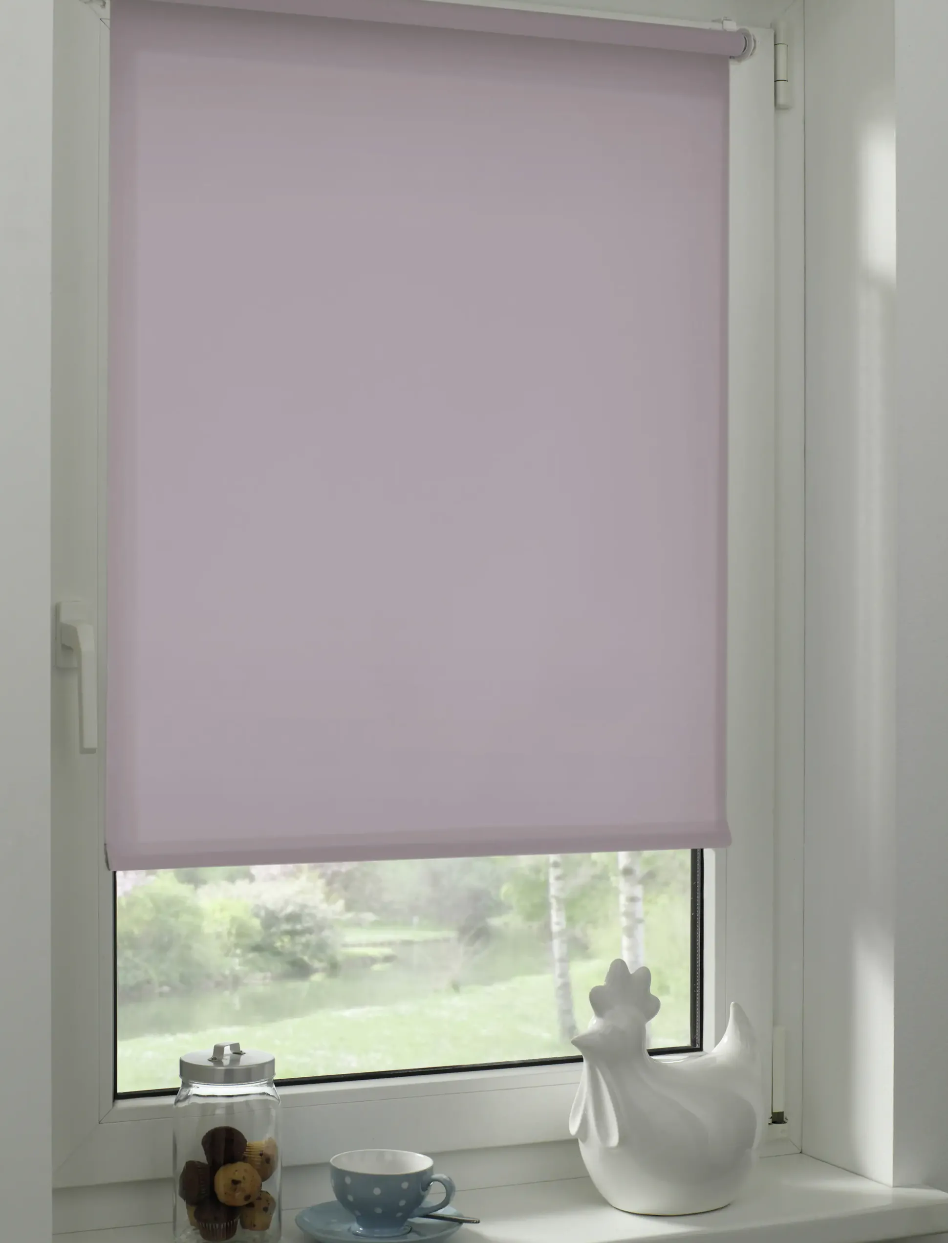 Gardinia EasyFix Rollo perlrosa 60 x 150 cm