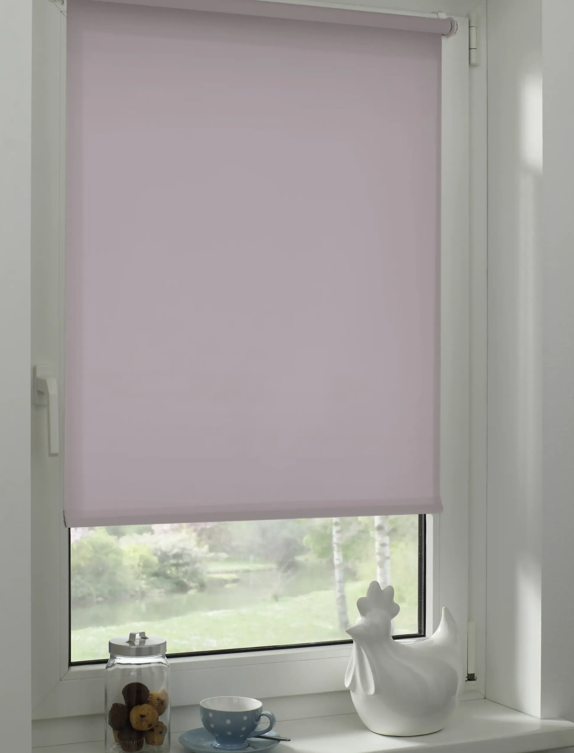 Gardinia EasyFix Rollo perlrosa 120 x 150 cm
