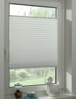 Gardinia Plissee Concept Thermo Abdunklung 80 cm x 210 cm weiß