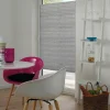 Gardinia Plissee grau Lilly Green