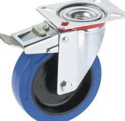 Geräte-Lenkrolle mit Totalfeststeller 100 x 25 mm Tragkr. 150 kg